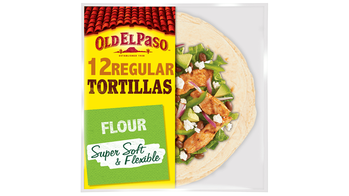 super soft flexible flour twelve regular tortillas 